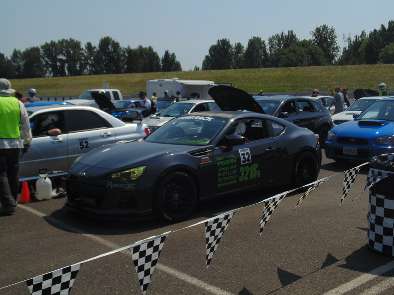 Illustration for article titled Went to a Subaru meet and ended up riding along in a NASCAR car